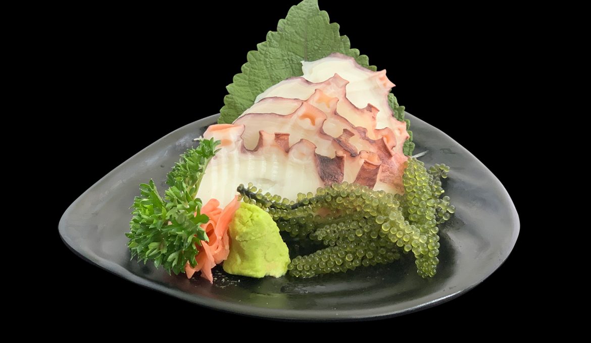 Sashimi Bạch tuộc